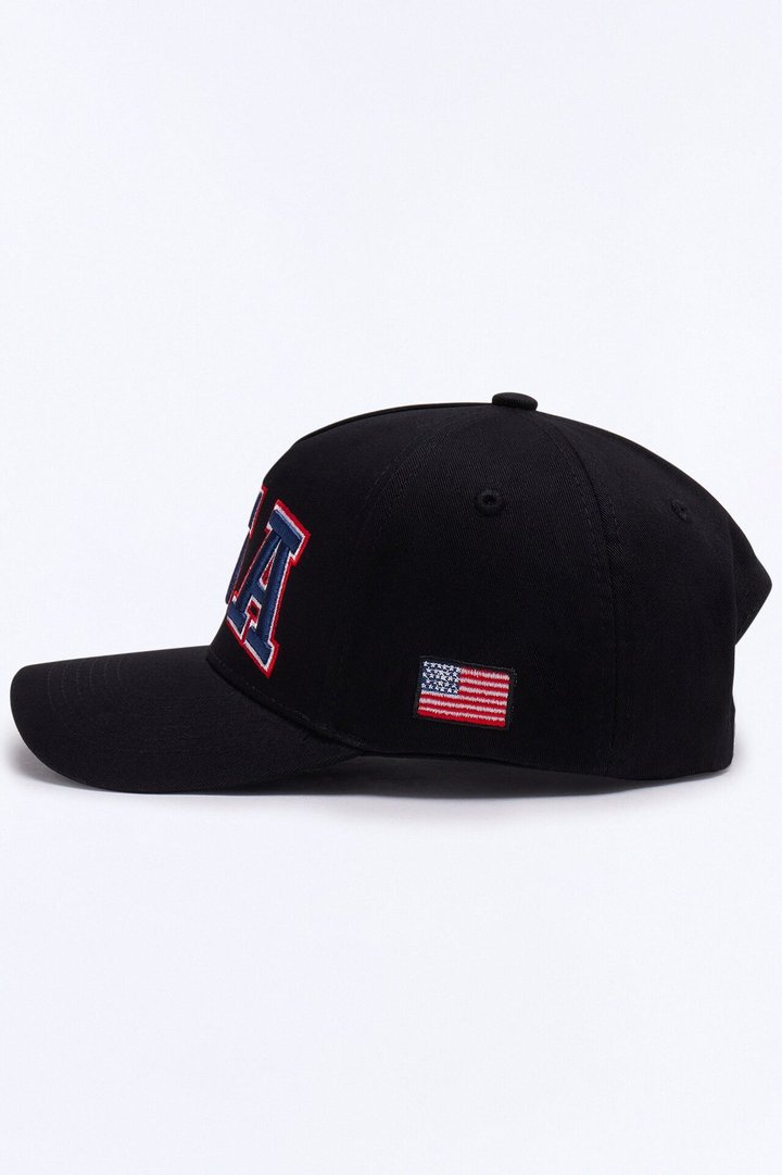 USA Love Baseball Hat - Black/combo