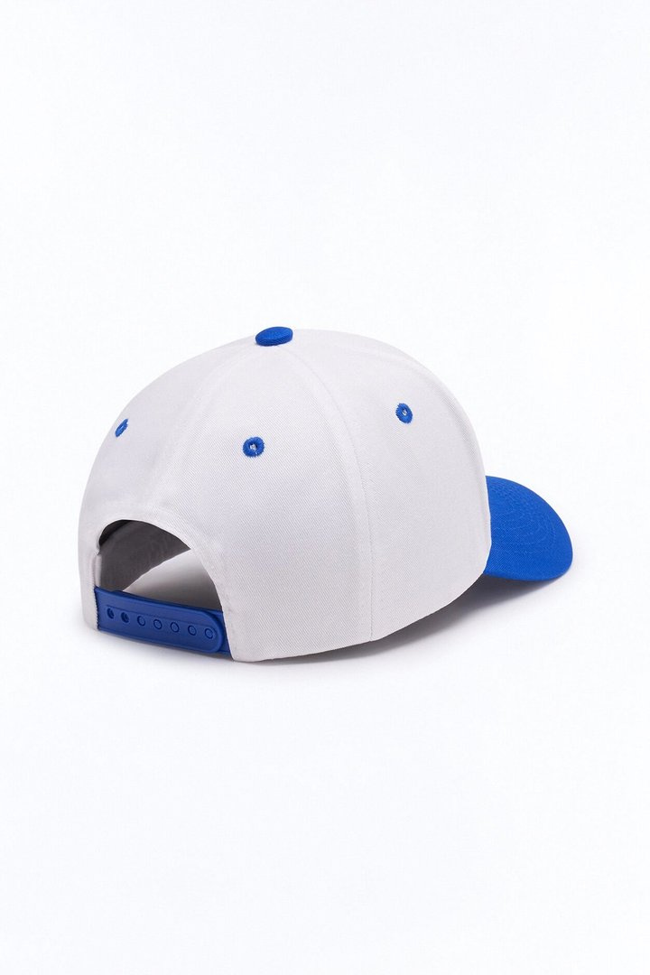France Love Baseball Hat - White/Blue