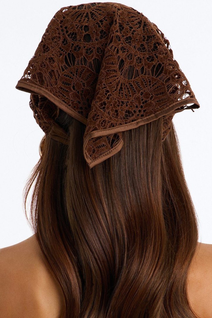 Windy Summer Days Head Wrap - Brown