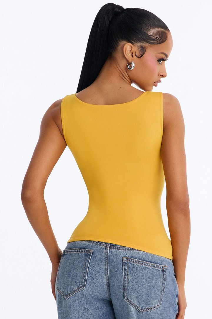 Thalia Tank Top - Orange