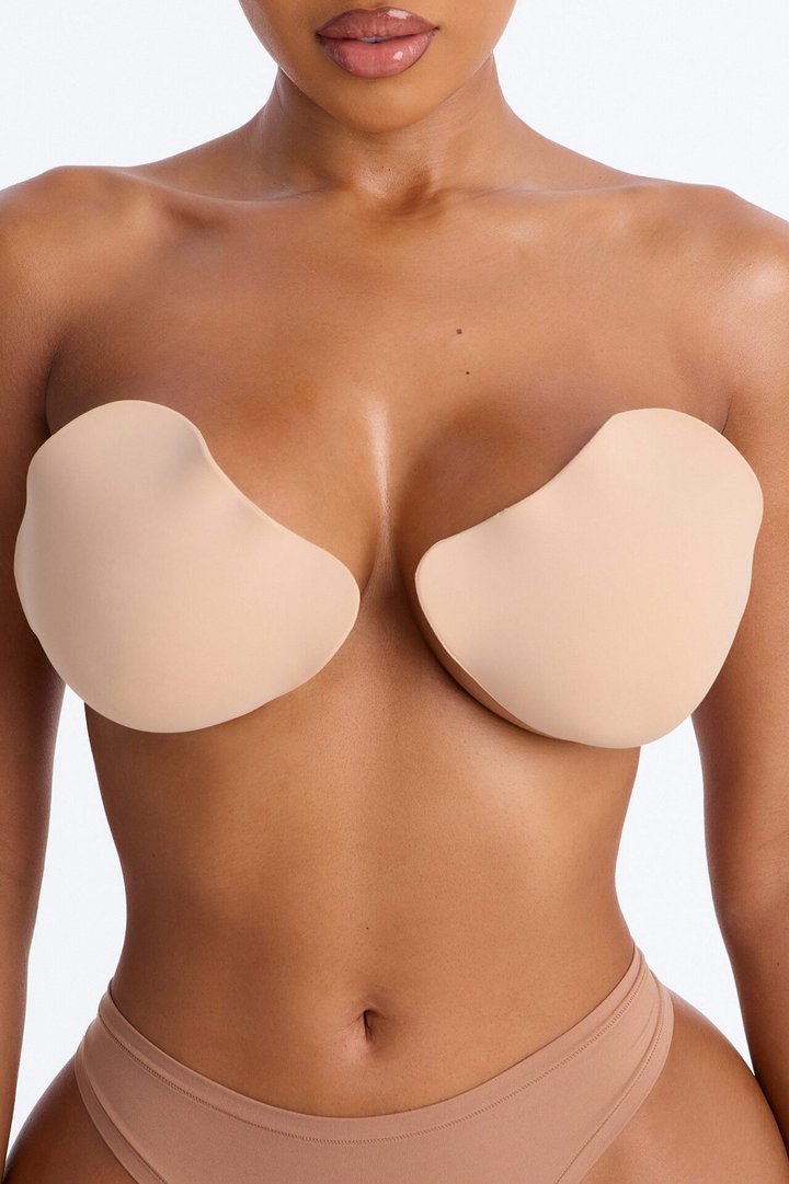 Girl's Best Friend Fabric Nipple Cover Pasties - Nude