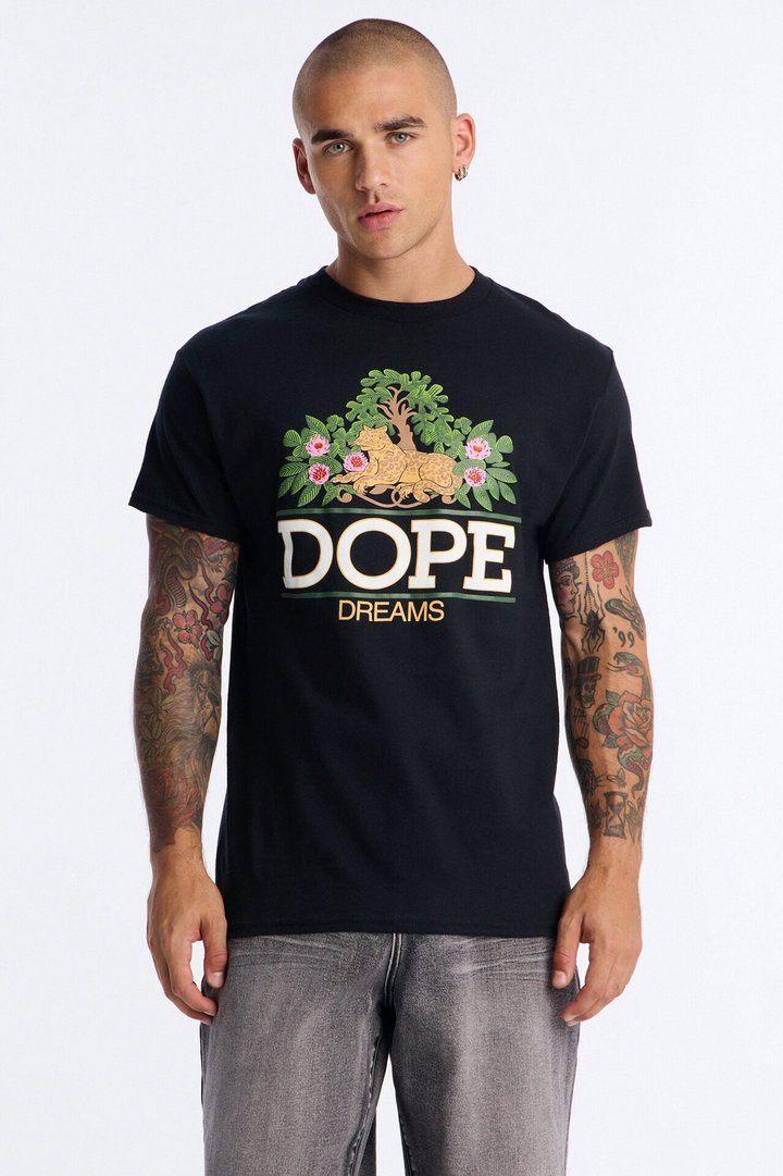 Dope Dreams Short Sleeve Tee - Black