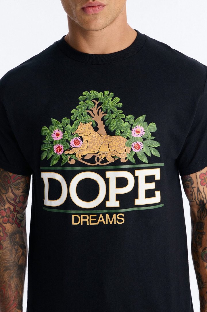 Dope Dreams Short Sleeve Tee - Black