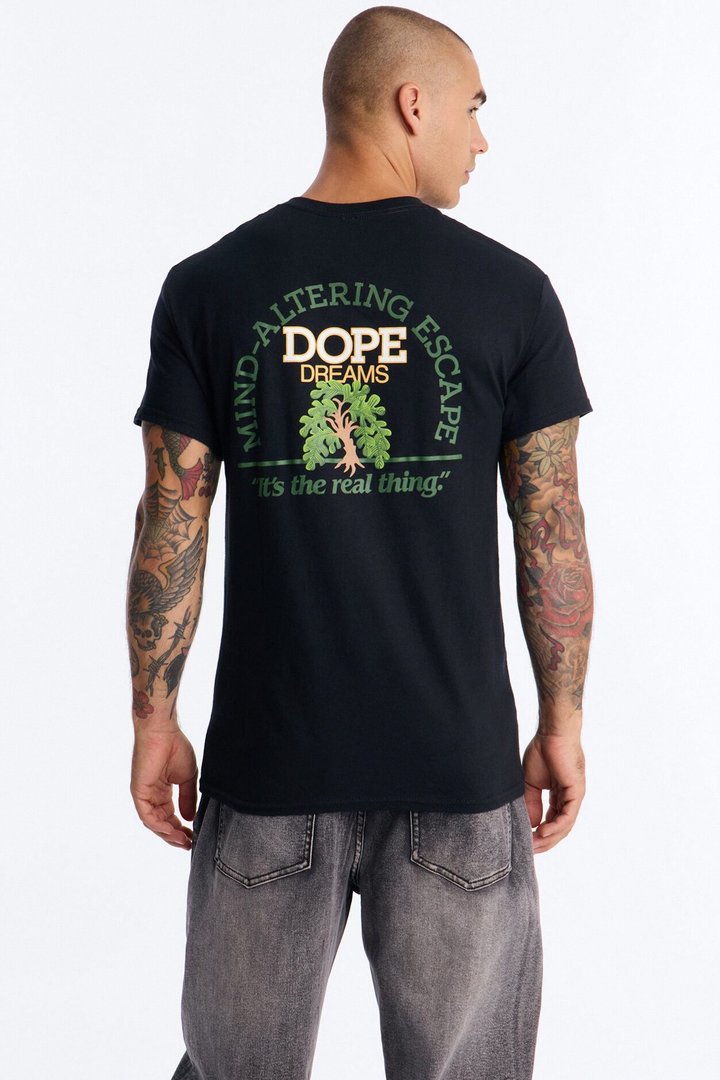 Dope Dreams Short Sleeve Tee - Black