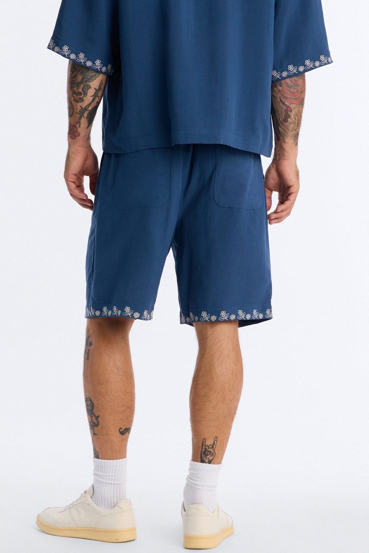 Relaxed Harbor Hideaway Short - Navy