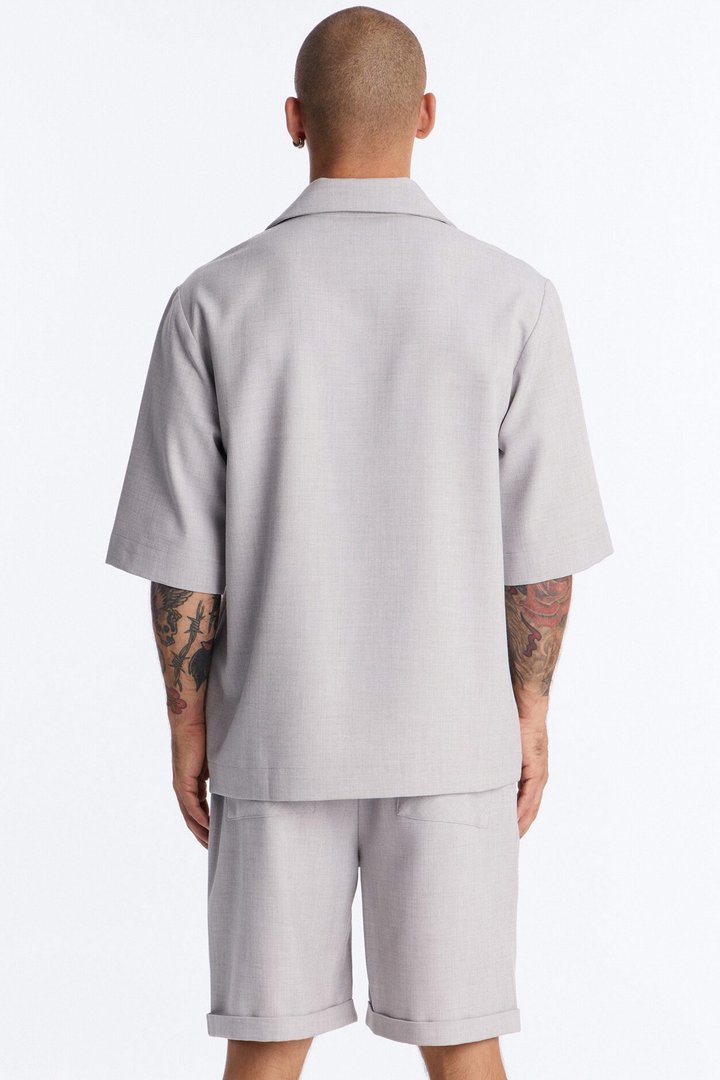 Sorrento Relaxed Polo - Grey