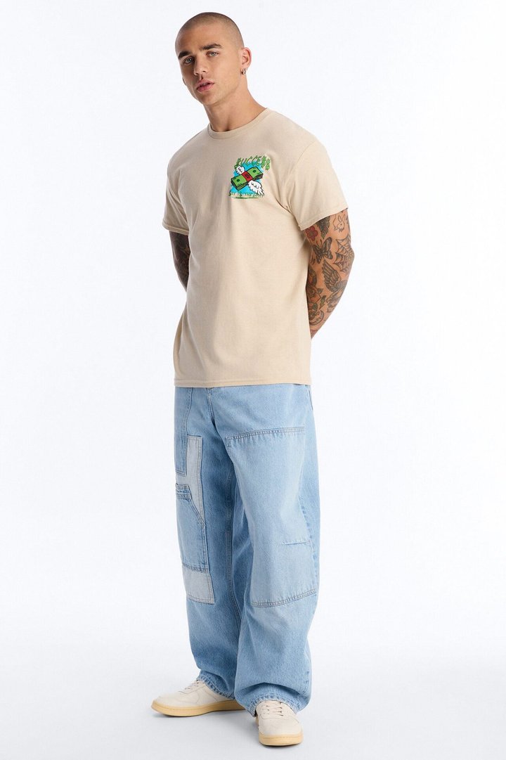 Sky Is The Limit Short Sleeve Tee - Sand