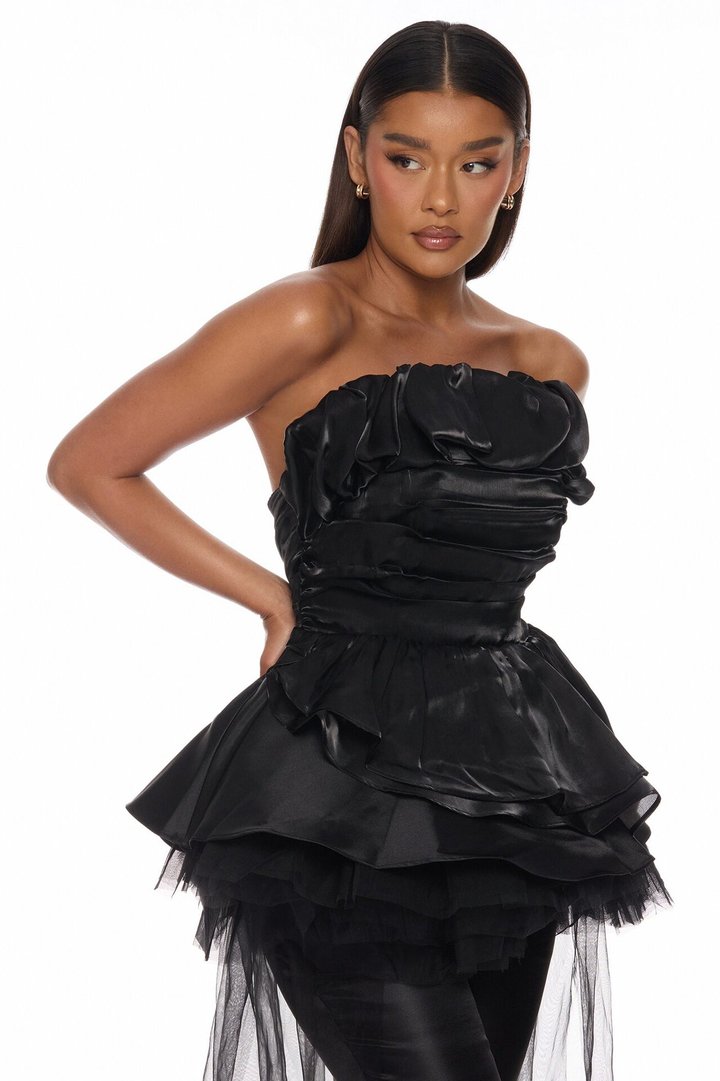 Star Of The Show Pant Set - Black