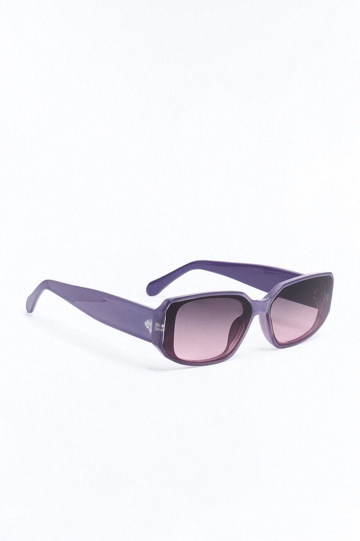 On Speed Dial Square Sunglasses - Purple