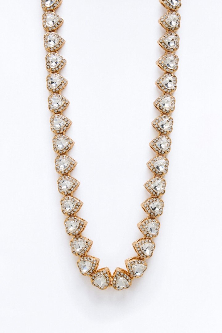 Icy Queen Chain Necklace - Gold