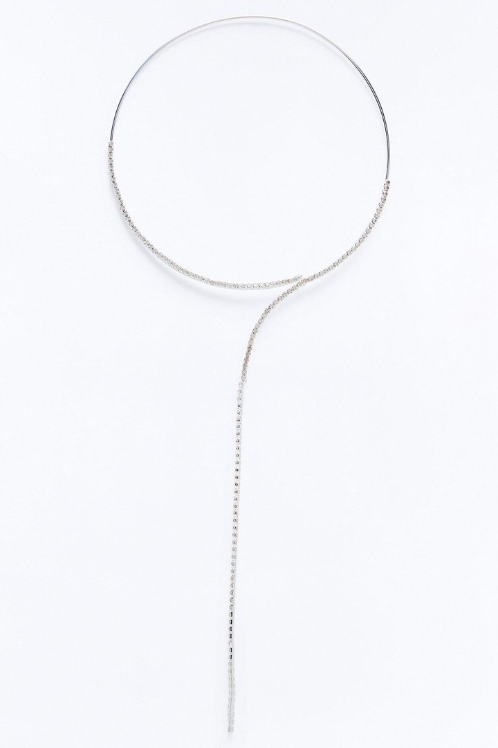 Ice Drip Choker - Silver