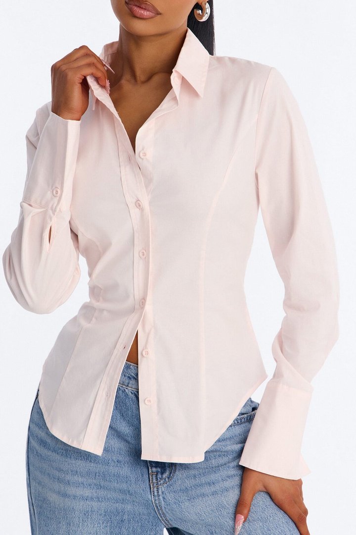 Limited Edition Poplin Shirt - Soft Pink