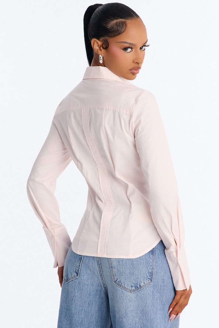 Limited Edition Poplin Shirt - Soft Pink