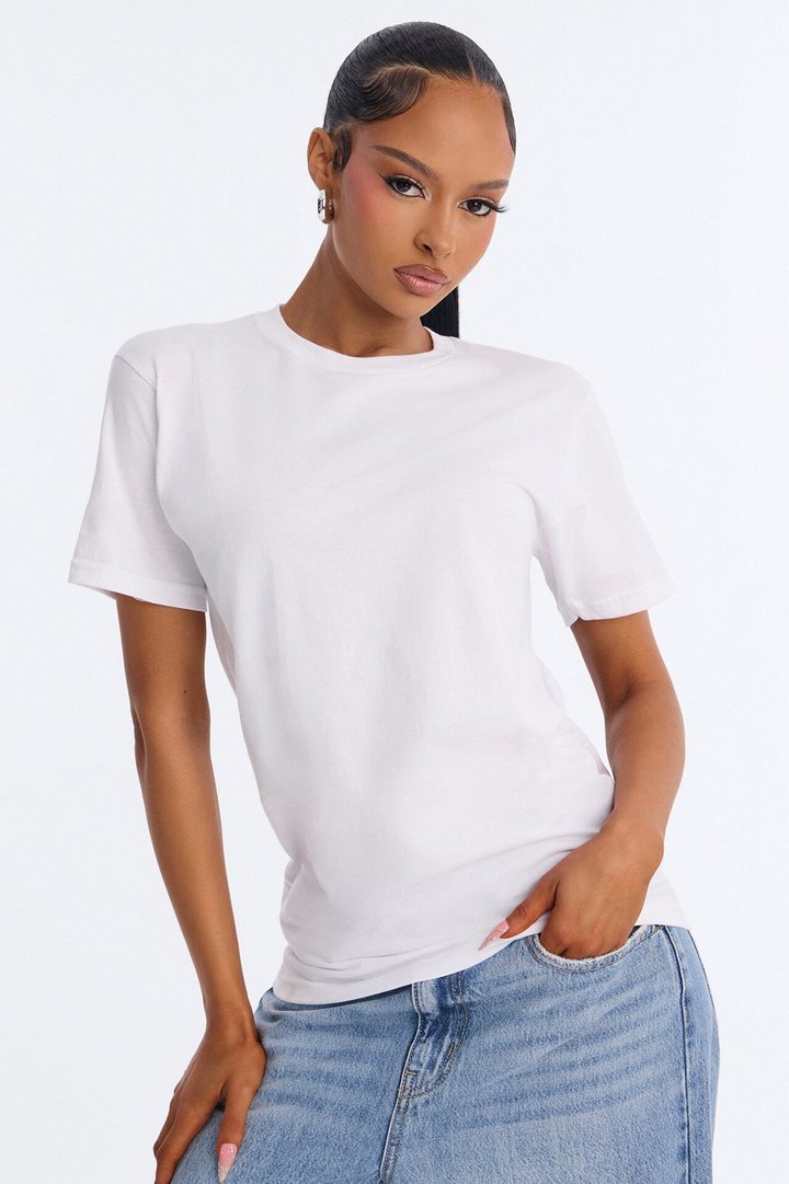 Your Everyday Oversized T Shirt - White
