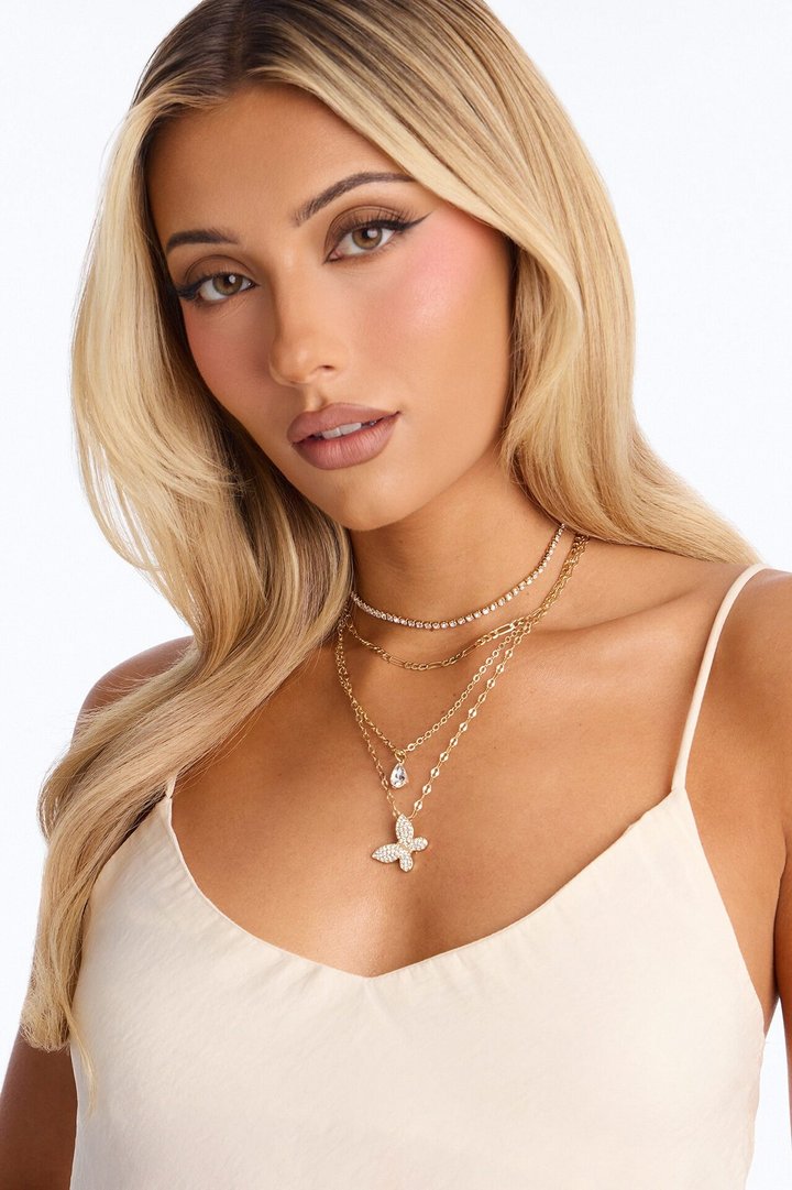 Daydreams Layered Necklace - Gold
