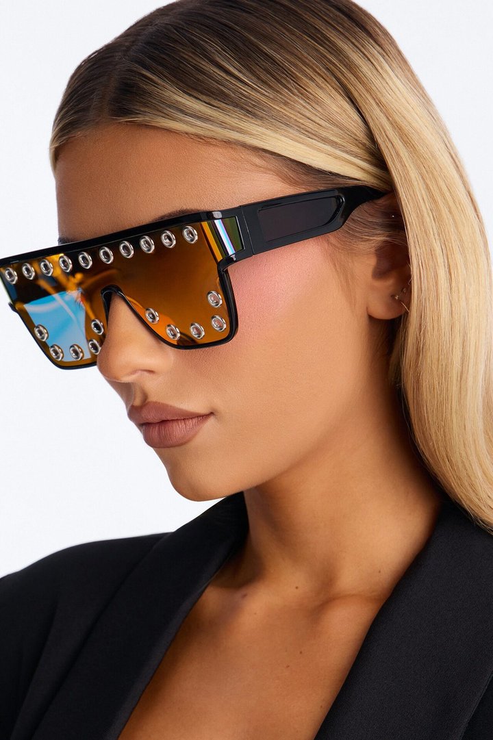Ready Jet Go Sunglasses - Black/Orange