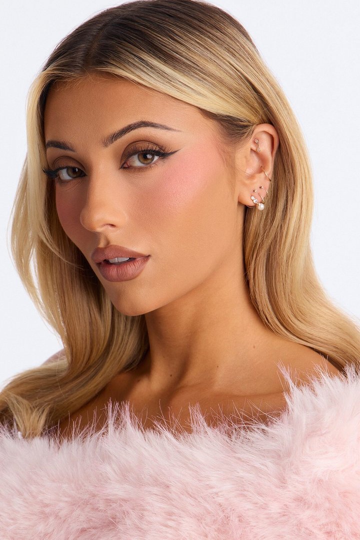 I Need Options 9 Pair Multi Earring Set - Gold