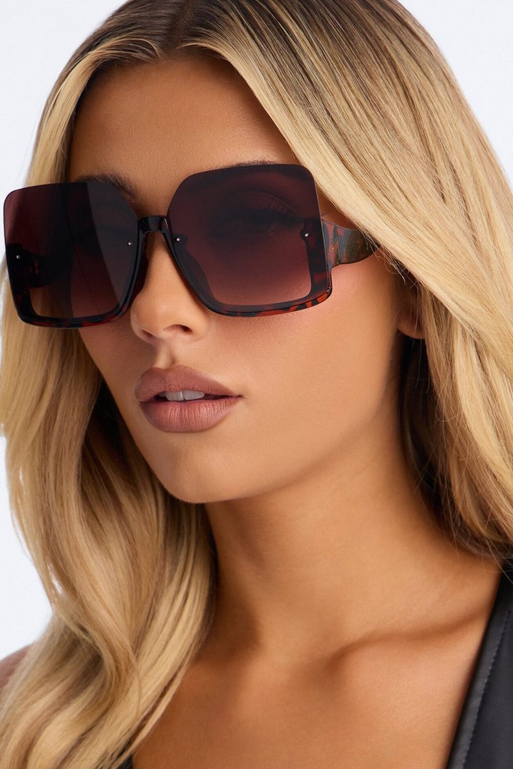 Had Your Chance Sunglasses - Tortoise