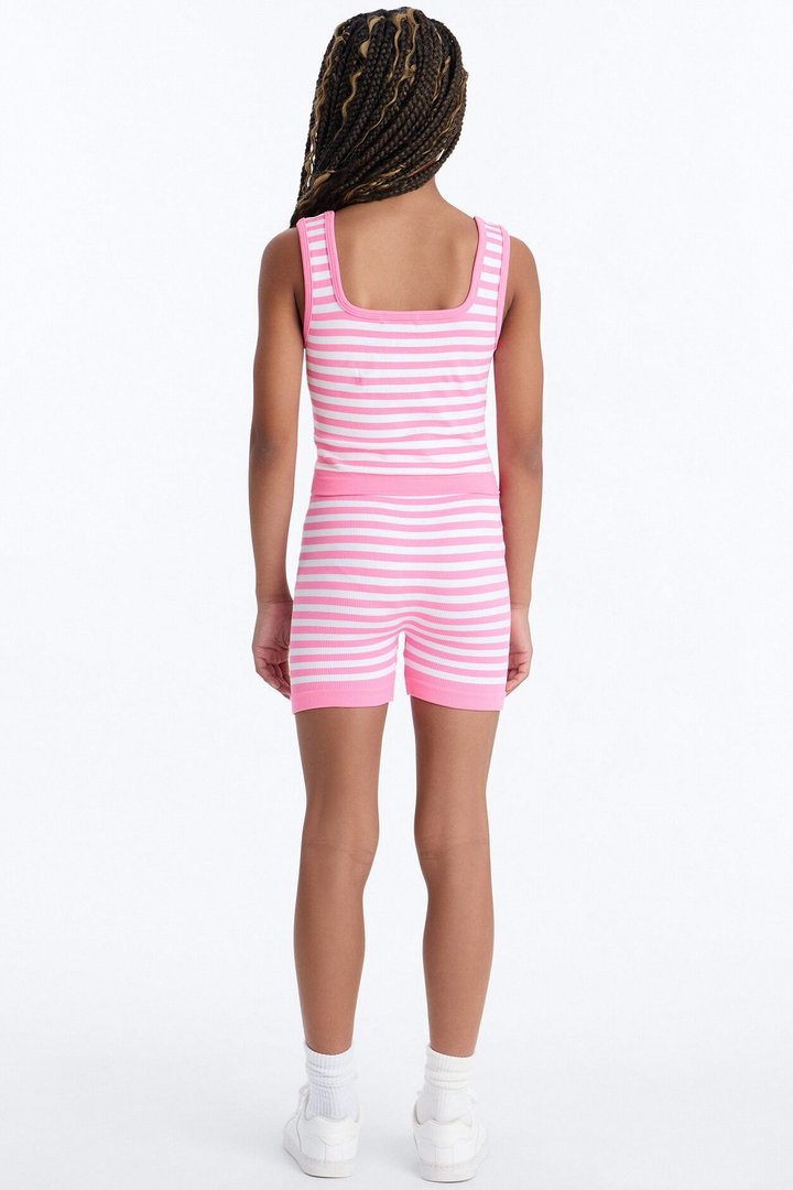 Mini I'm So Happy Short Set - Pink/combo
