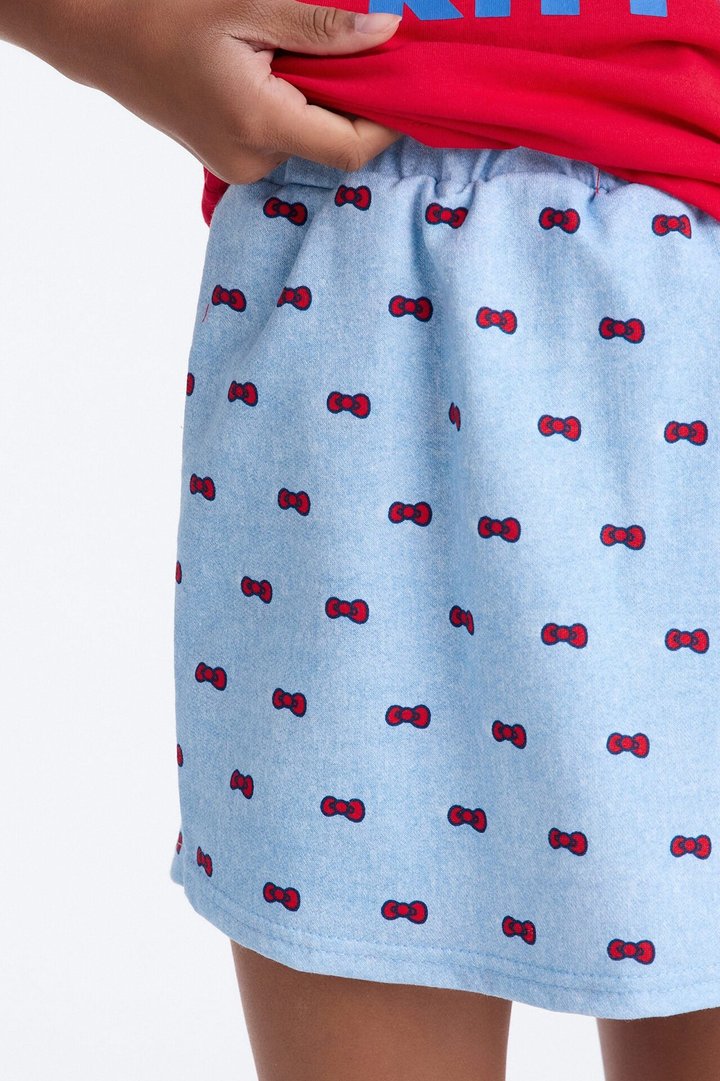 Mini Hello Kitty Positively Perfect Skort Set - Red/combo