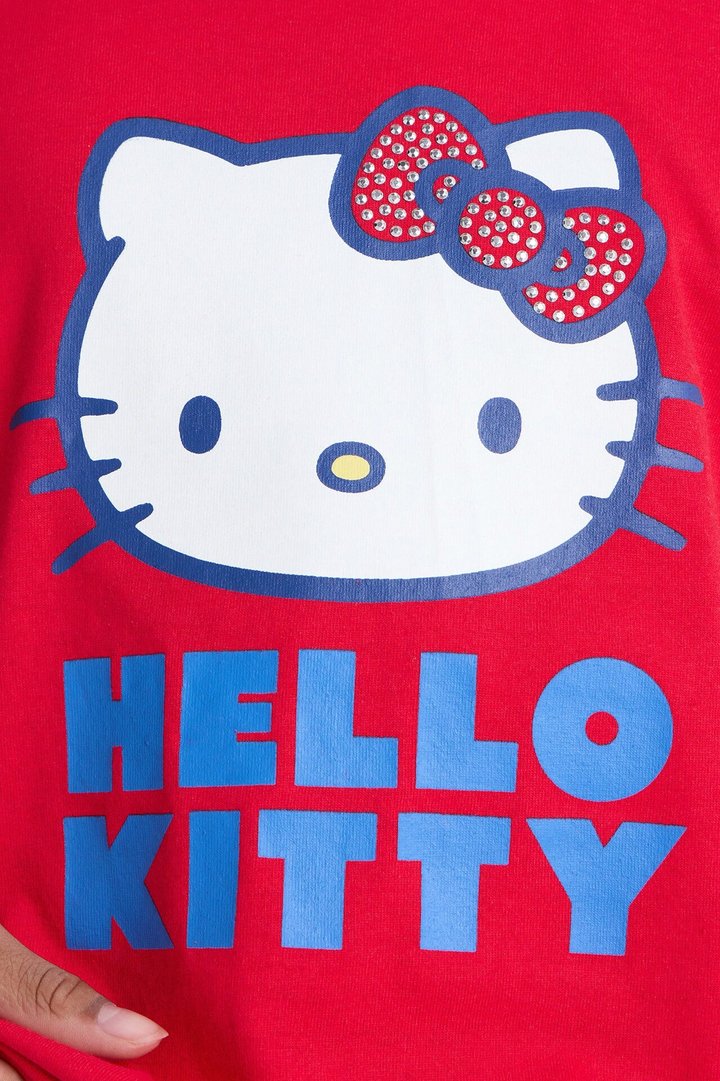 Mini Hello Kitty Positively Perfect Skort Set - Red/combo