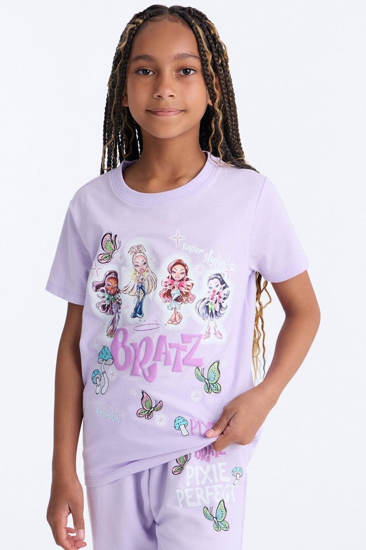Mini Bratz Pixiez Wide Leg Pant Set - Purple