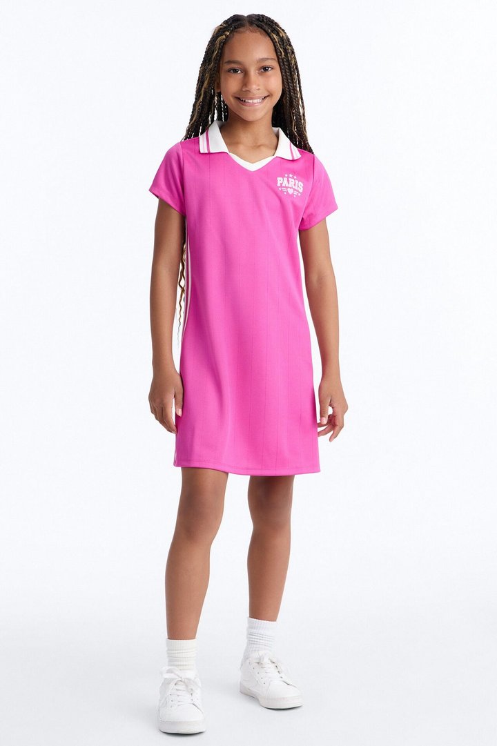 Mini Star Player Active Dress - Rose