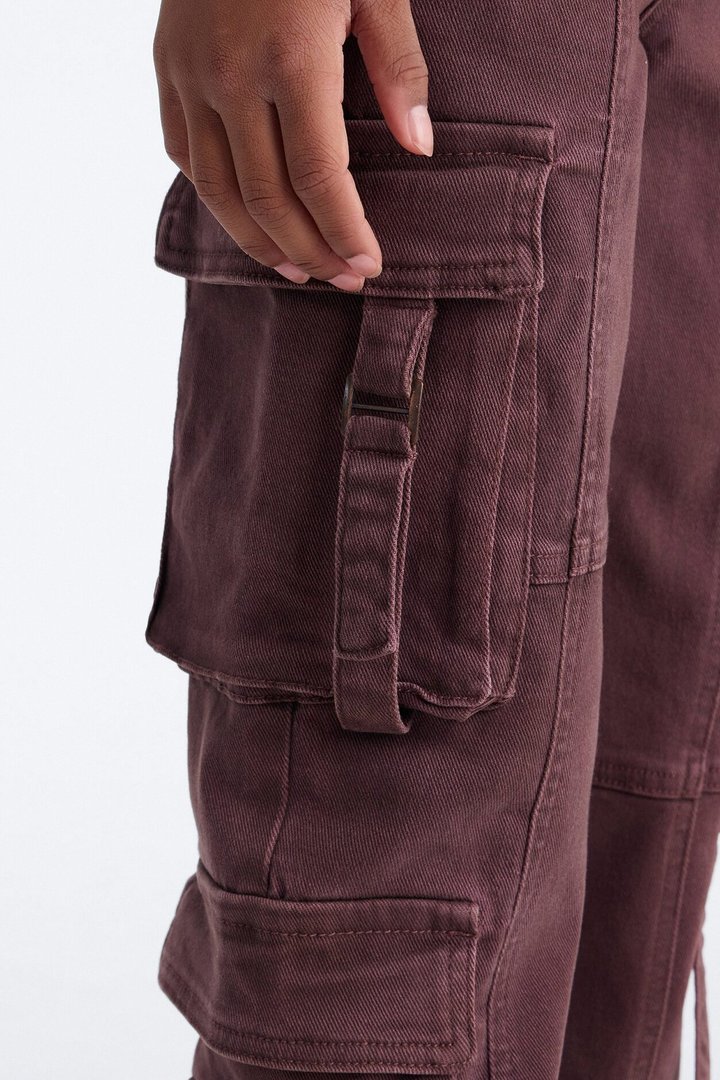 Mini Campbell Cargo Pant - Chocolate