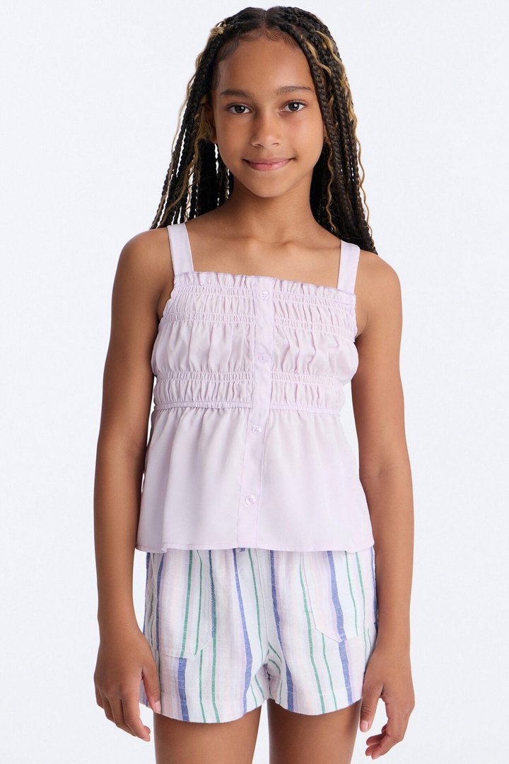 Mini Lovely Sunshine Short Set - Lilac