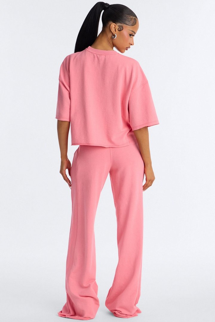 Strollin' Around Pant Set - Bubblegum Pink