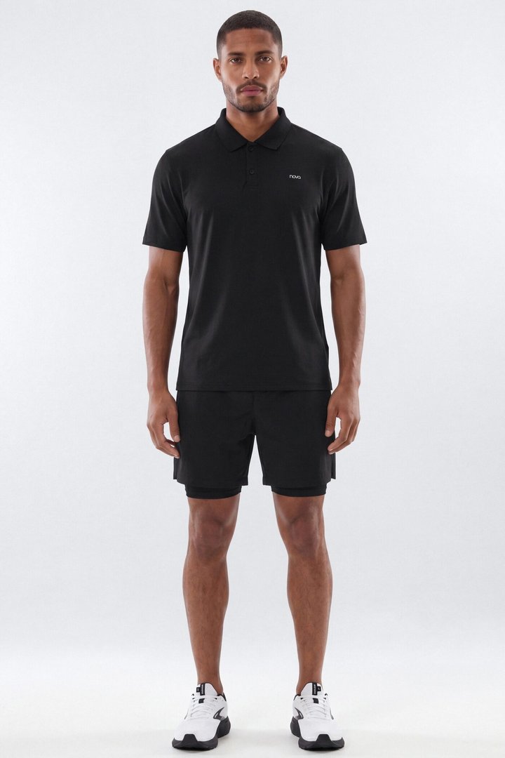 DryCore™ Active Polo Shirt - Black