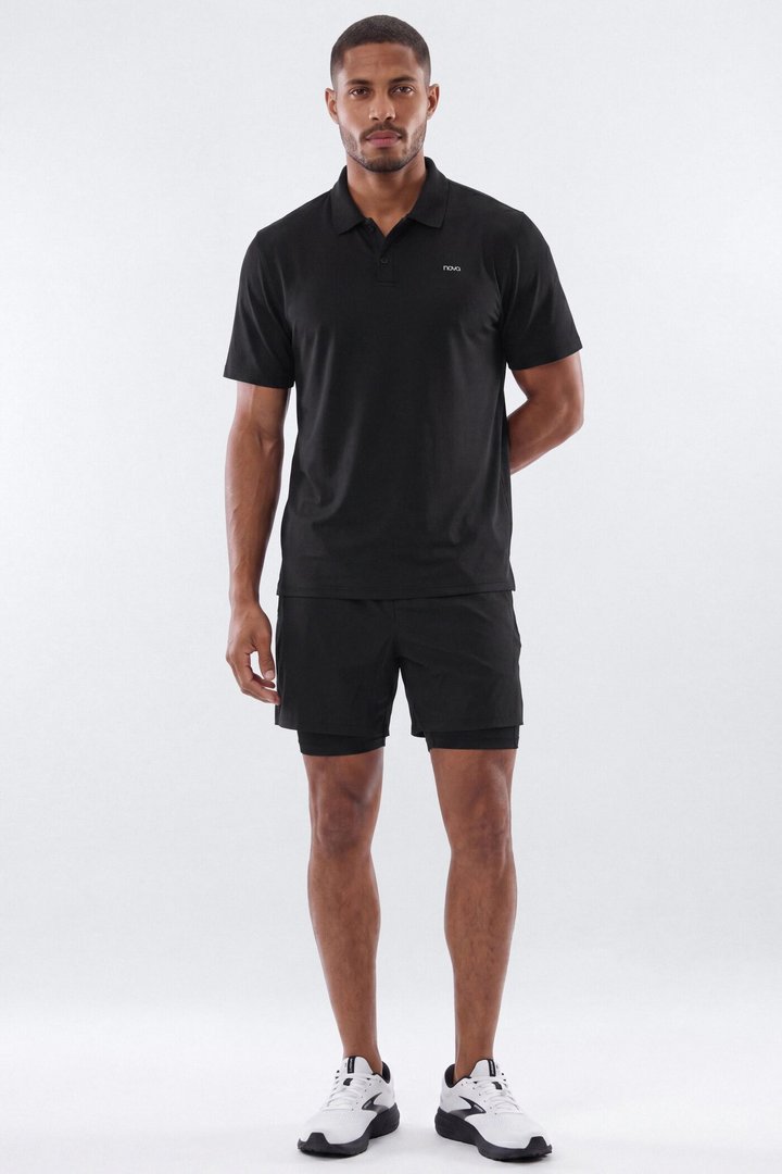 DryCore™ Active Polo Shirt - Black