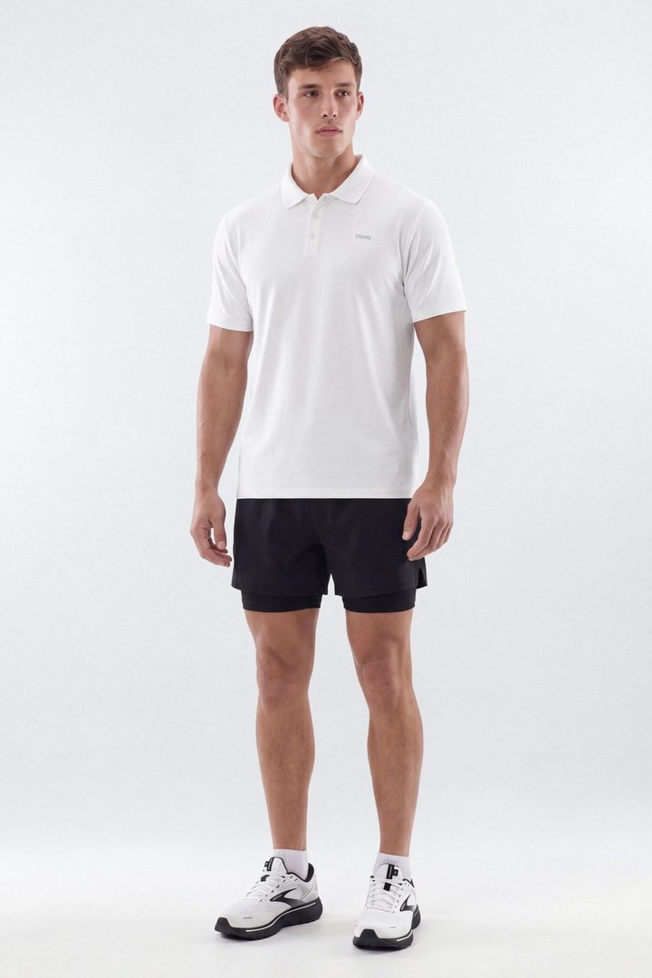 DryCore™ Active Polo Shirt - Snow White