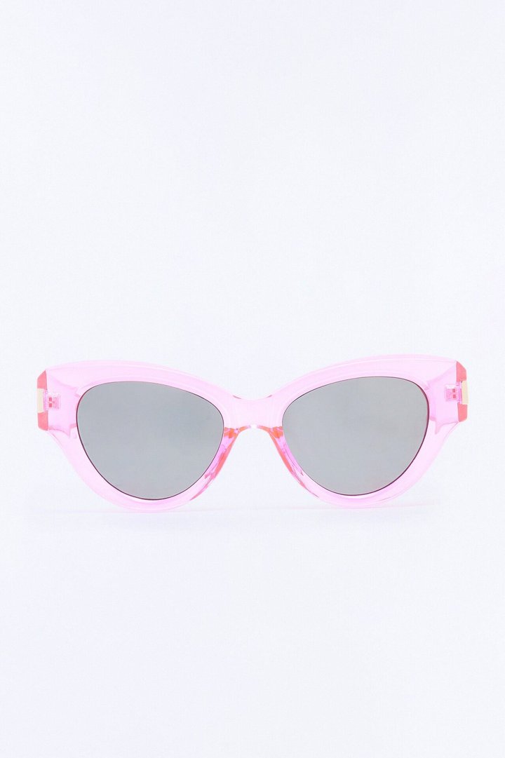 Beach Front Escape Sunglasses - Hot Pink