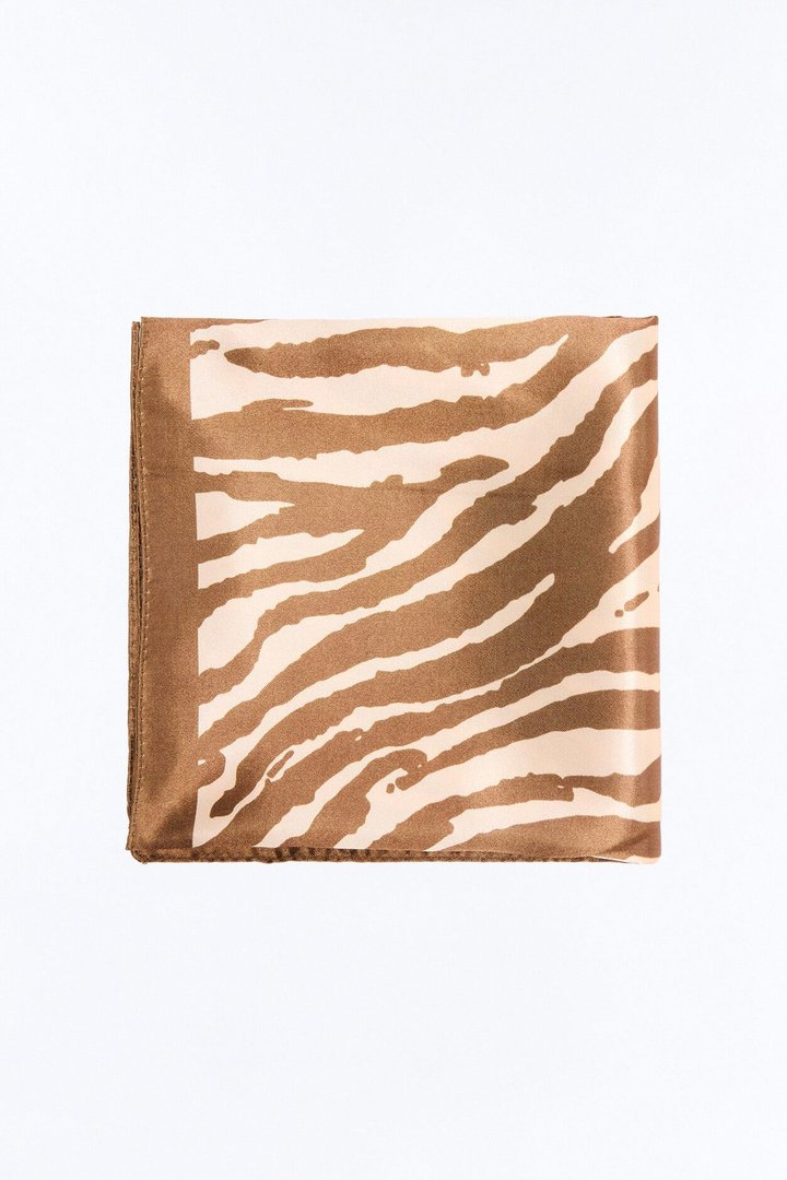 Running On Hot Sand Head Scarf - Brown/combo