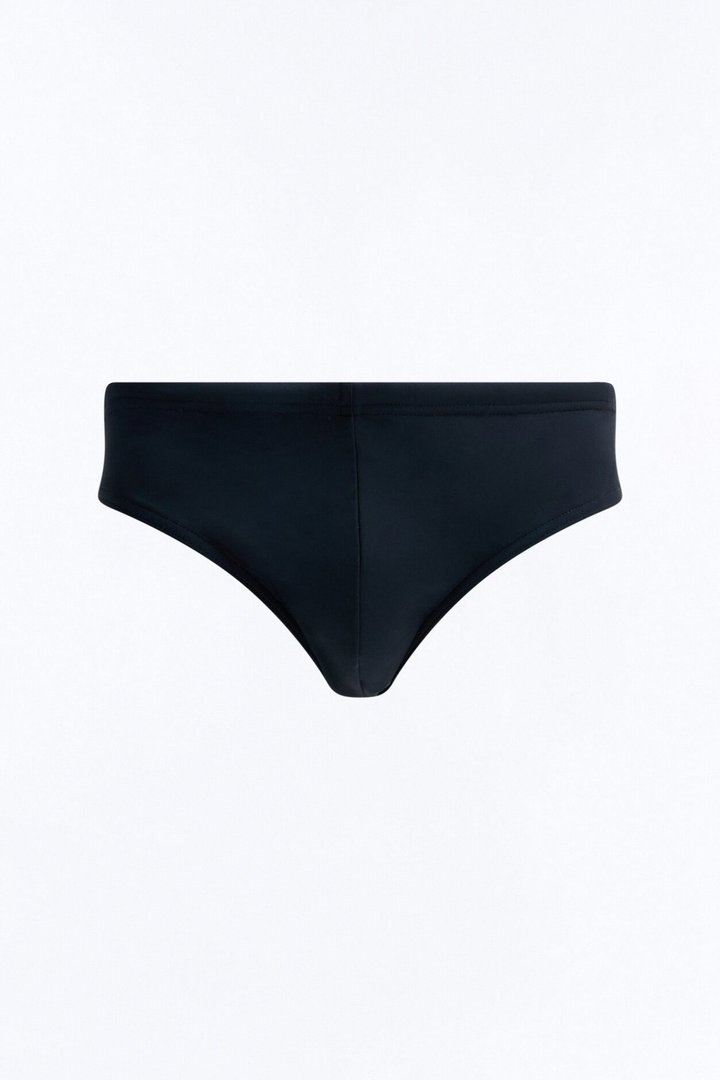 Essential Breathable Stretch Swim Brief - Black