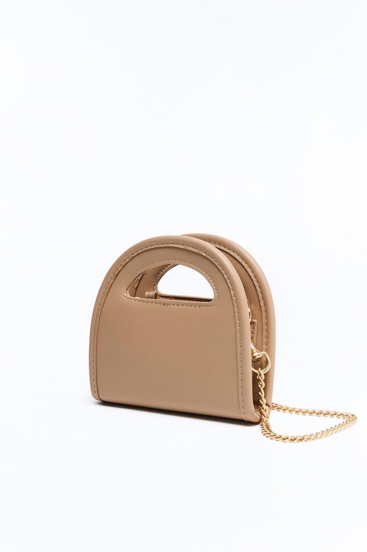 All You Need Faux Leather Crossbody Wallet - Tan