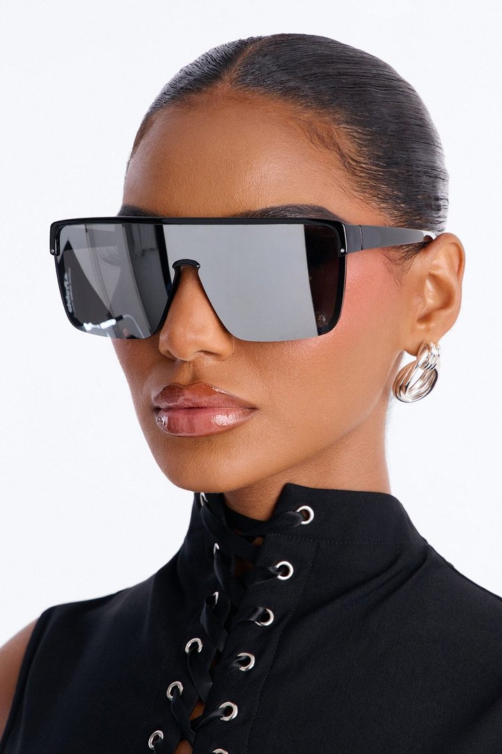 Wave Runner Sunglasses - Black