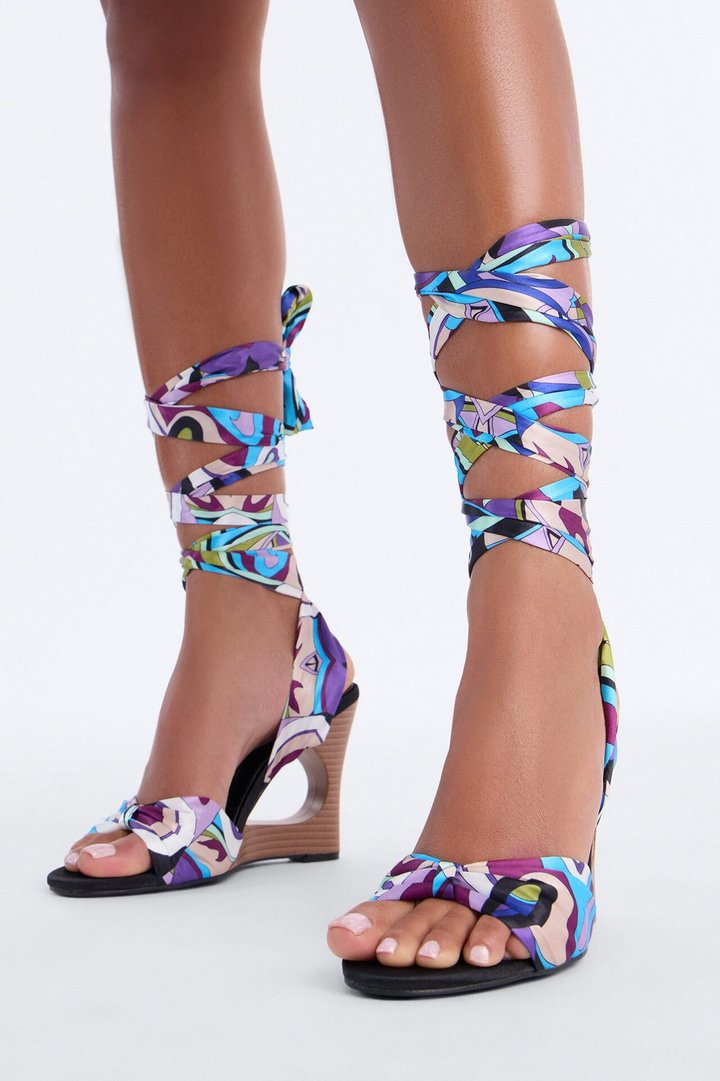 Zen Wrap Up Wood Wedges - Multi Color