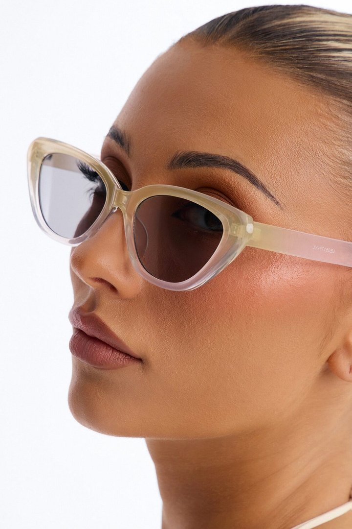 Up Town Gal Sunglasses - Yellow/combo