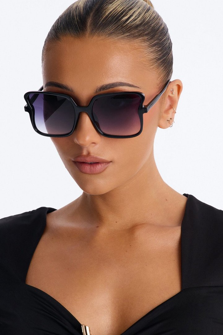 Say My Name Sunglasses - Black