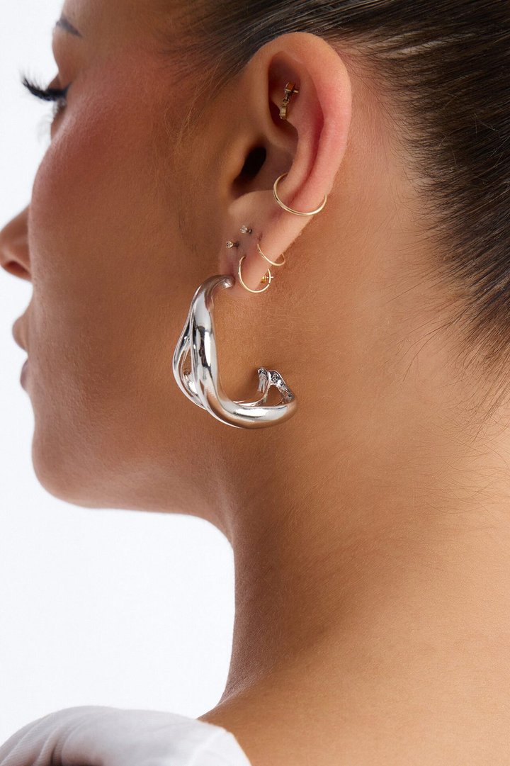 You Can't Stop Me Earrings - Silver