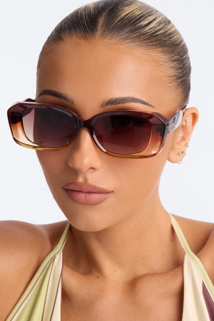 So Relaxed Sunglasses - Brown/combo