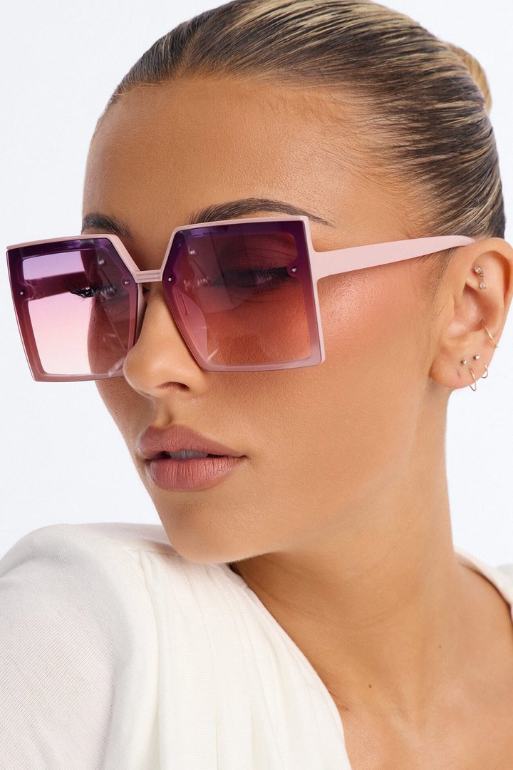Malibu Doll Sunglasses - Pink/combo