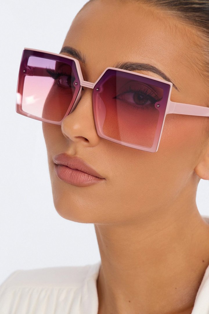 Malibu Doll Sunglasses - Pink/combo