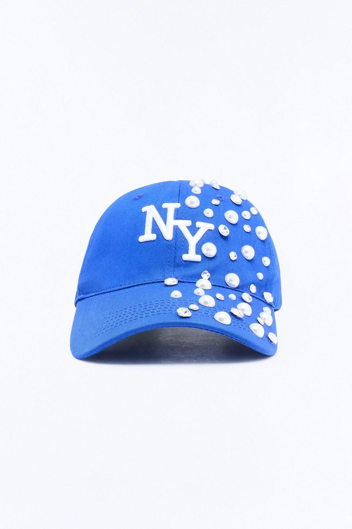 Shining In NY Baseball Hat - Navy
