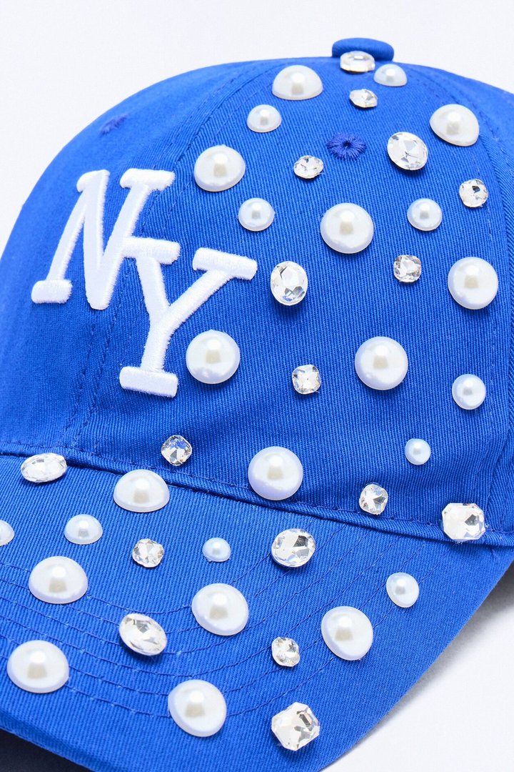 Shining In NY Baseball Hat - Navy