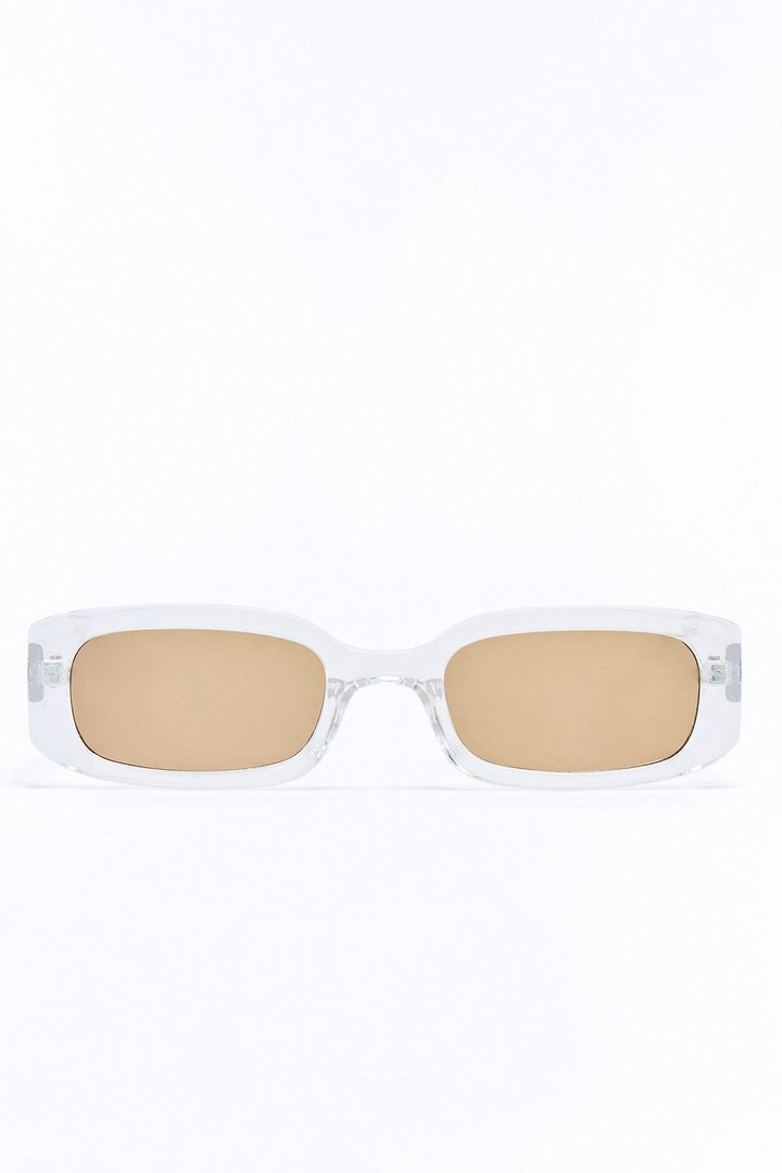 Cafe Society Sunglasses - Clear