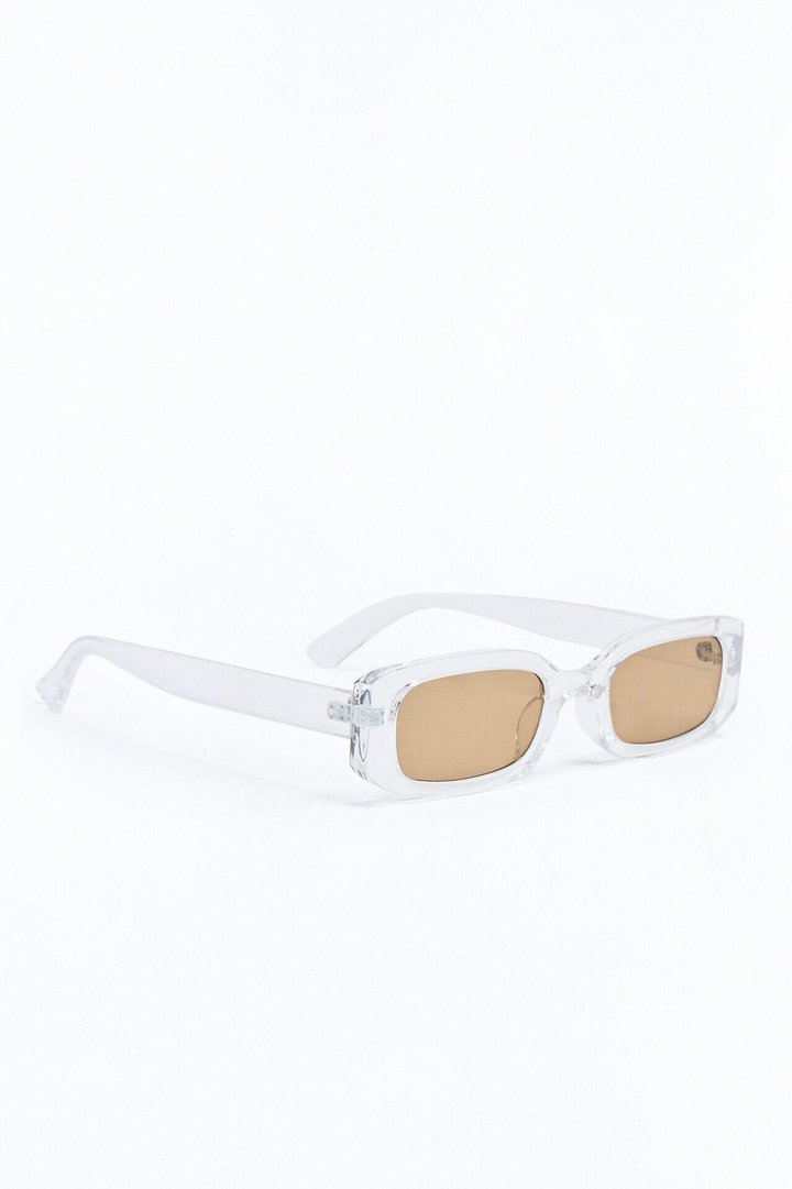 Cafe Society Sunglasses - Clear