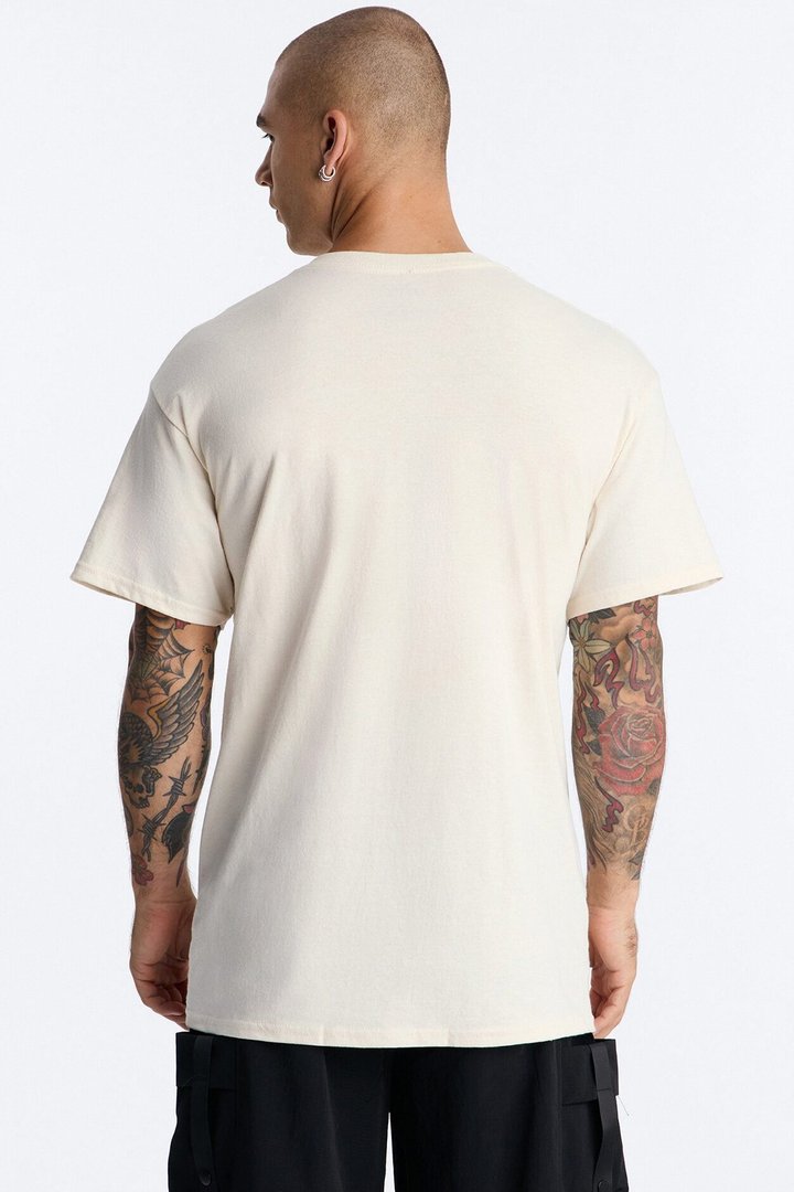 Stars Don't Disappear Oversized Short Sleeve Tee - Natural